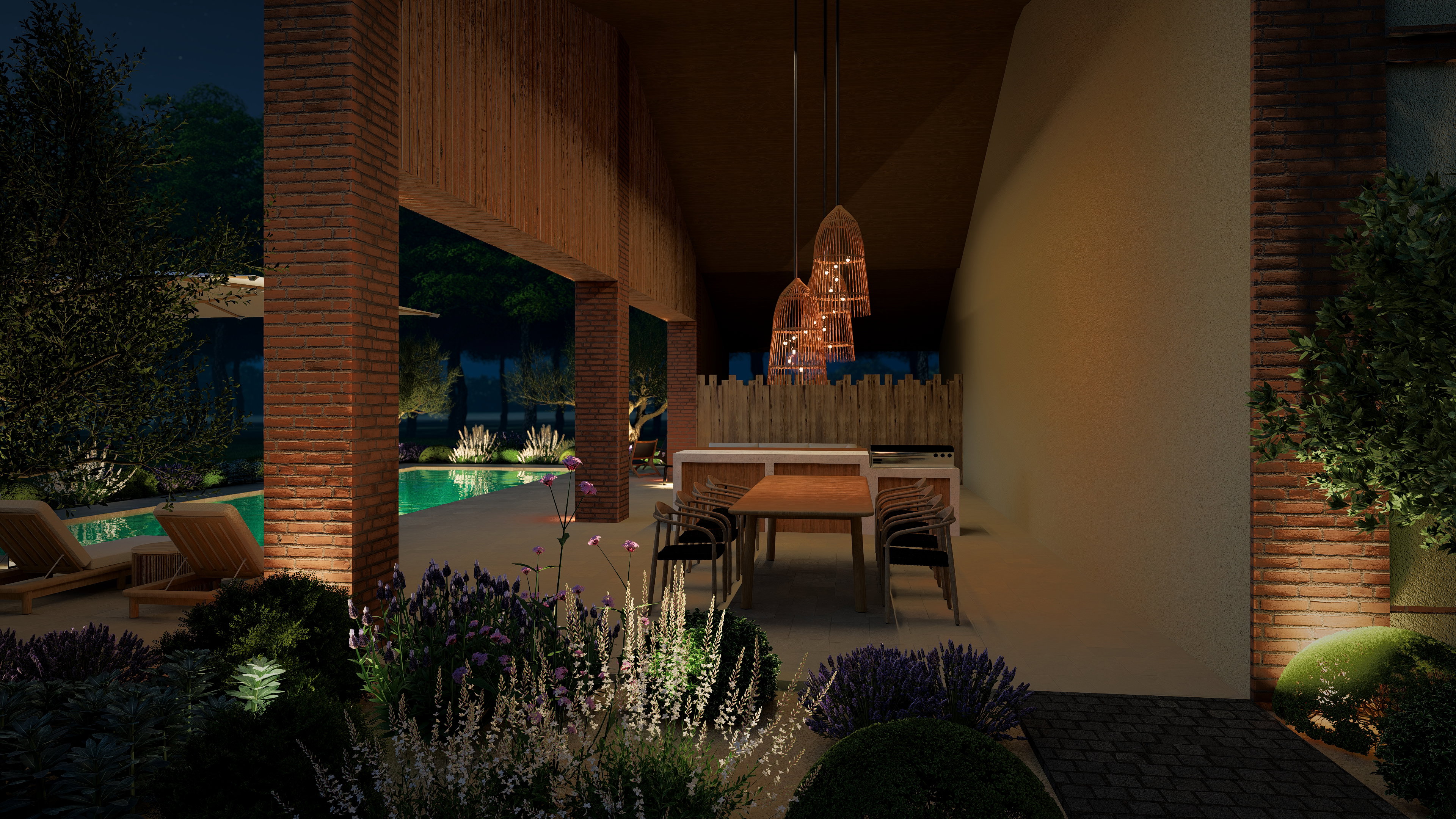 An intimate setting close to the city