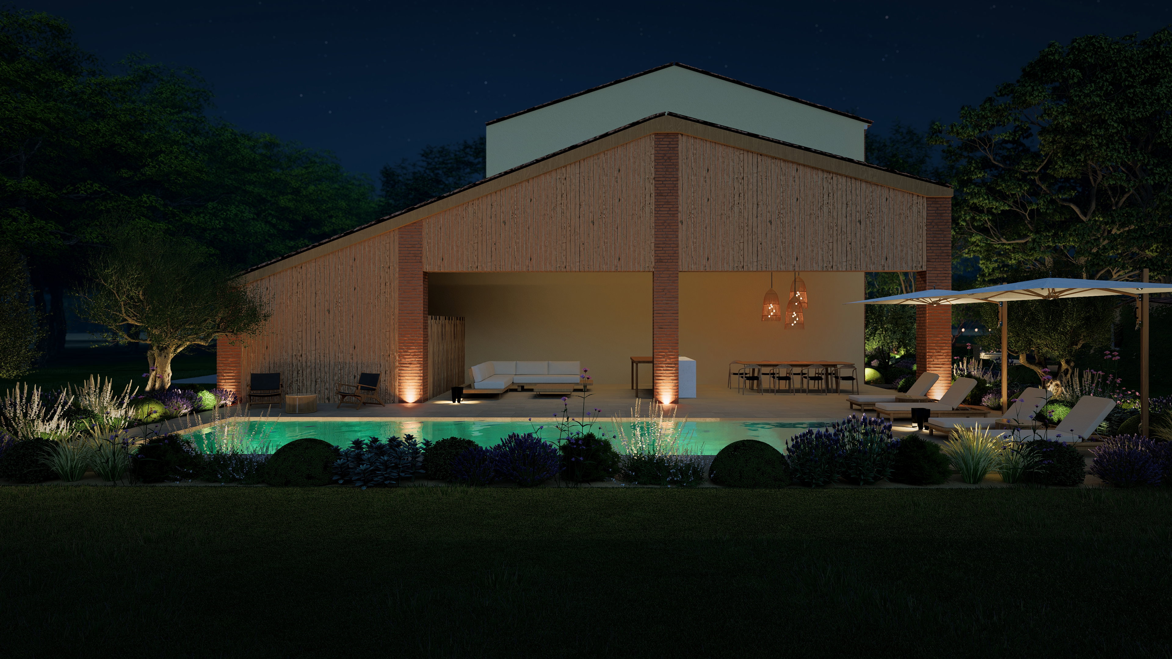 An intimate setting close to the city