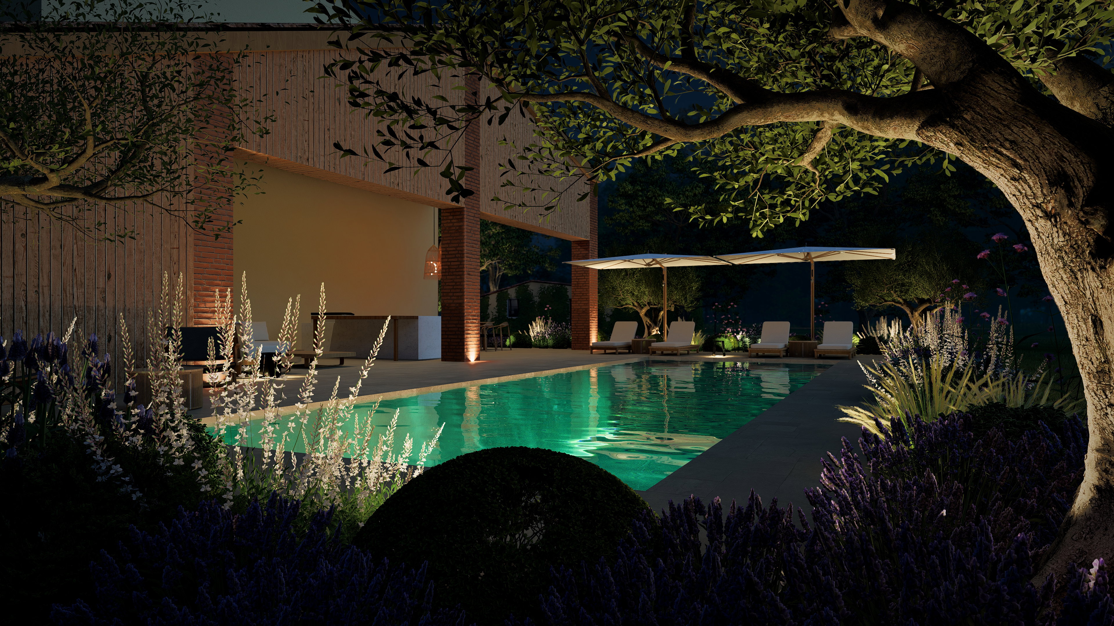 An intimate setting close to the city