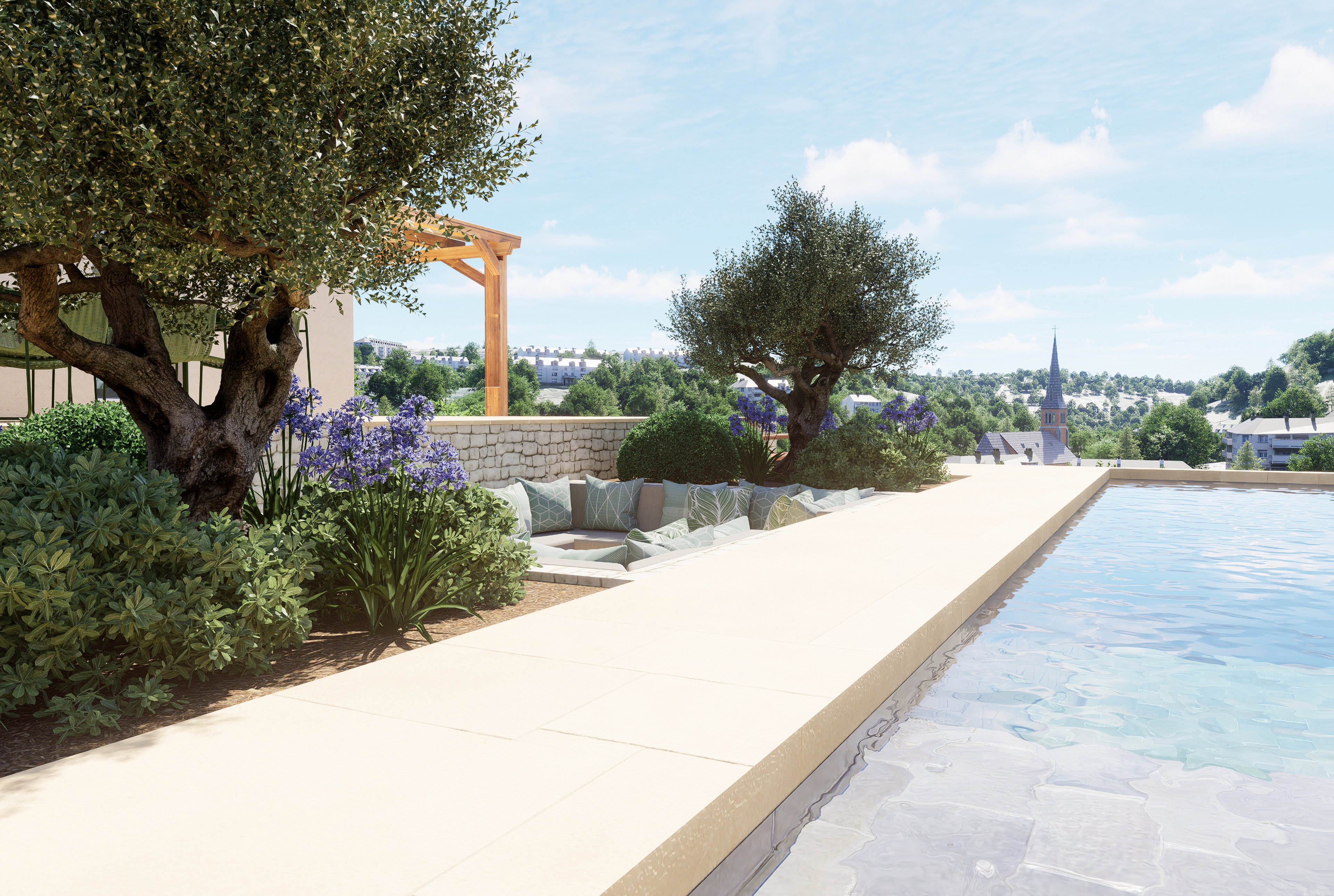 Une vue imprenable sur Rodez