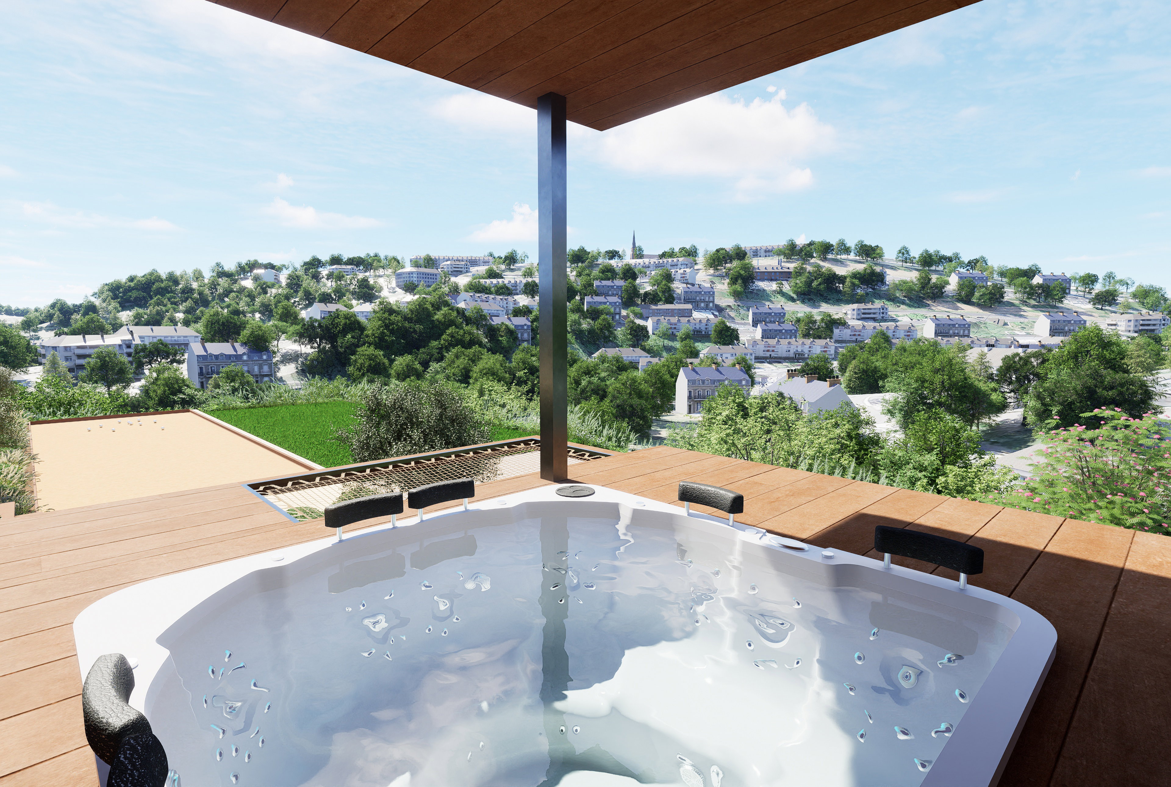 Une vue imprenable sur Rodez