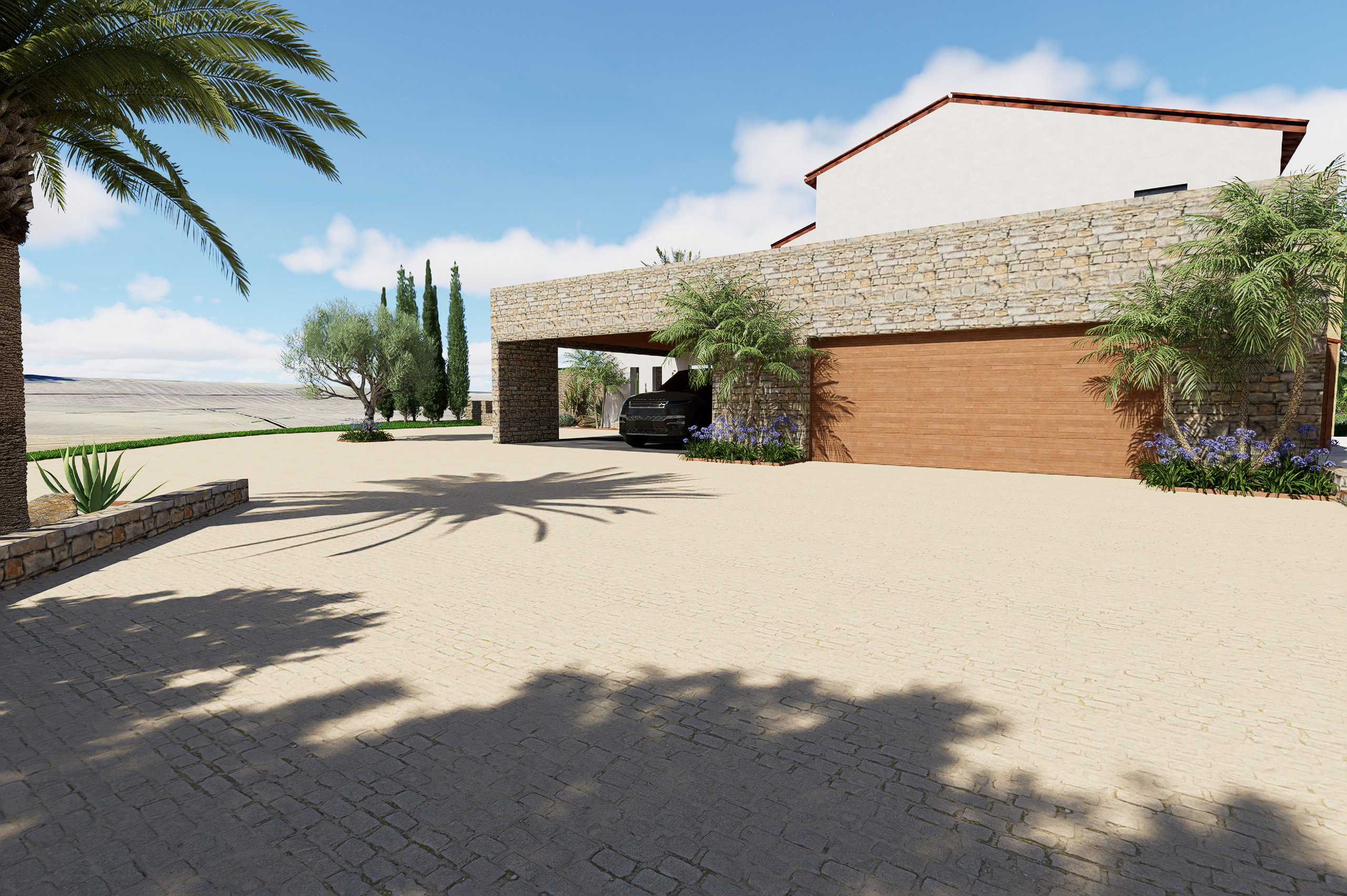 Jardin Balinais et Californien