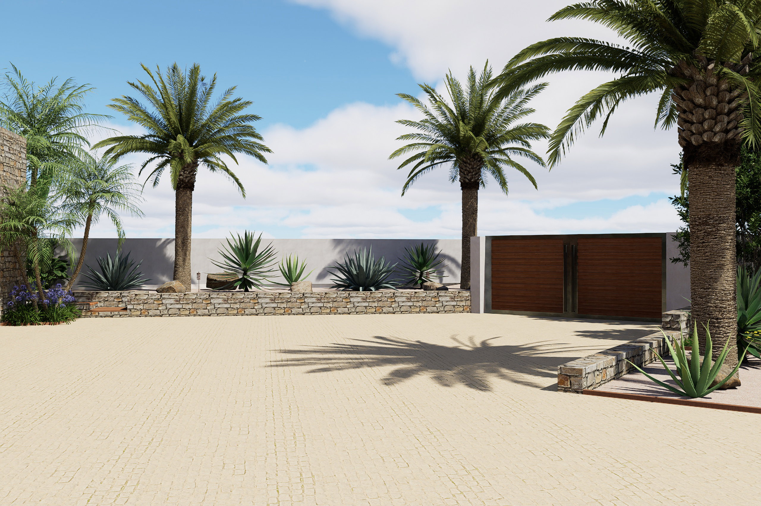 Jardin Balinais et Californien