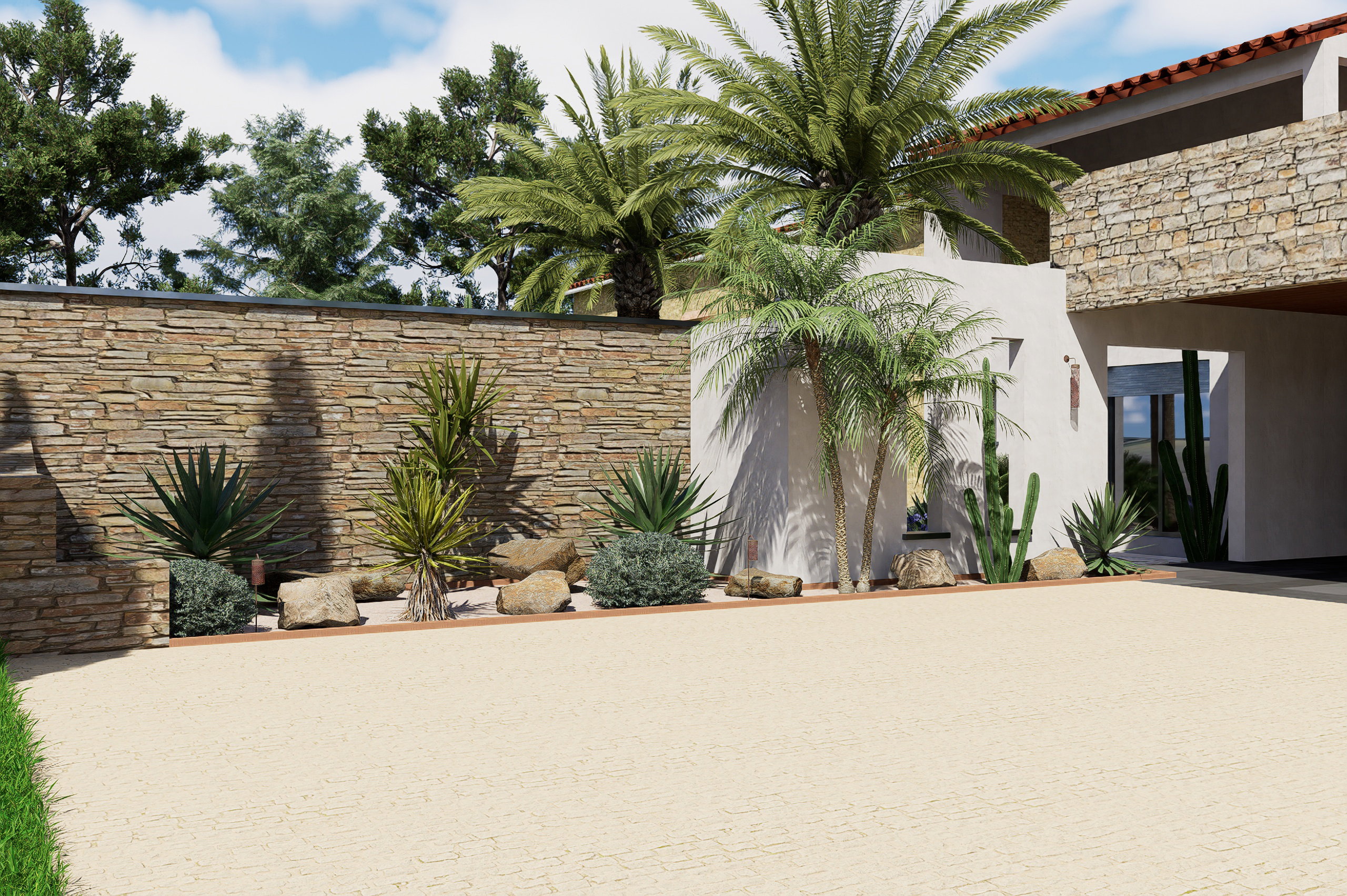 Jardin Balinais et Californien