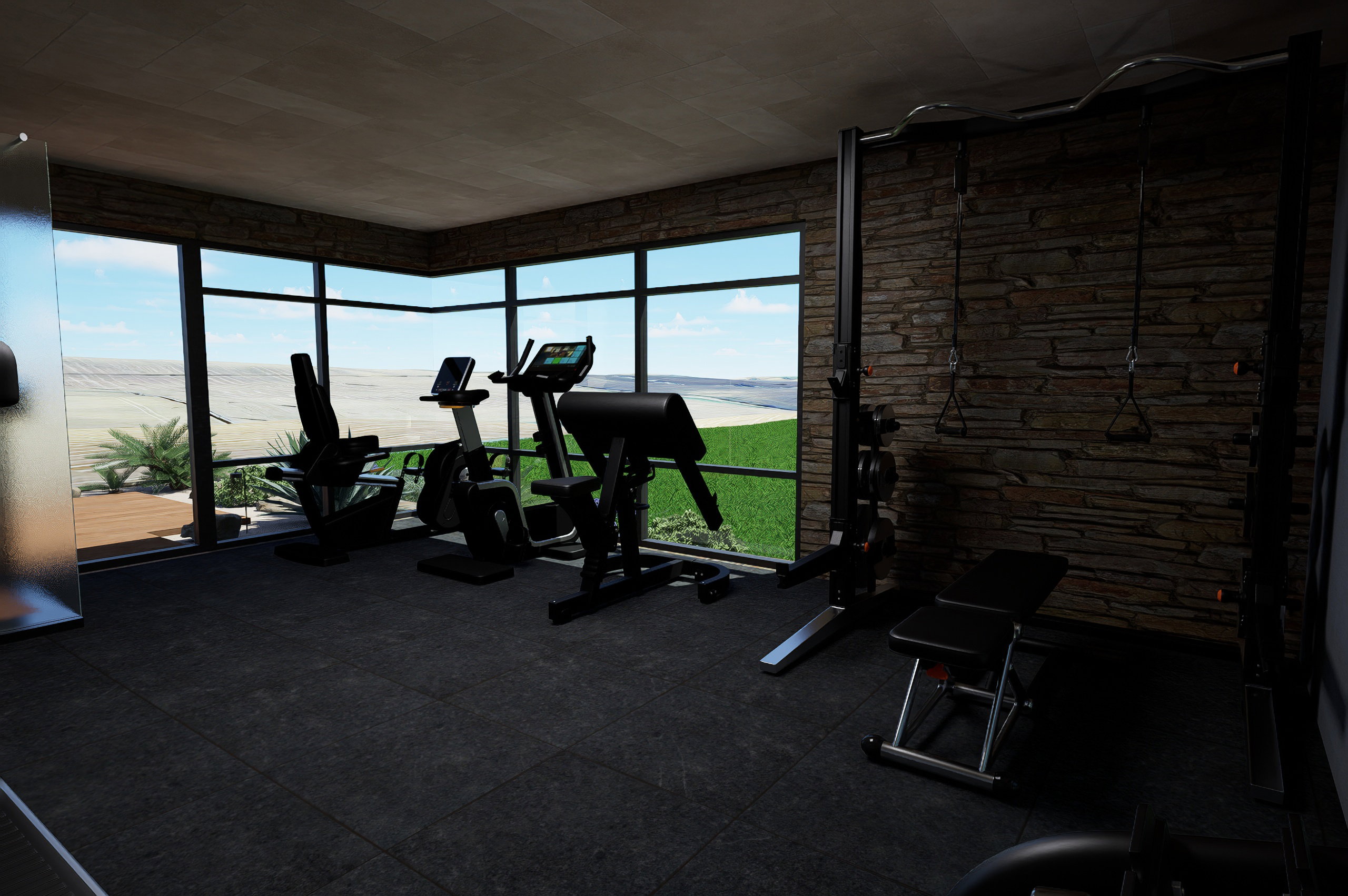 Jardin Balinais et Californien