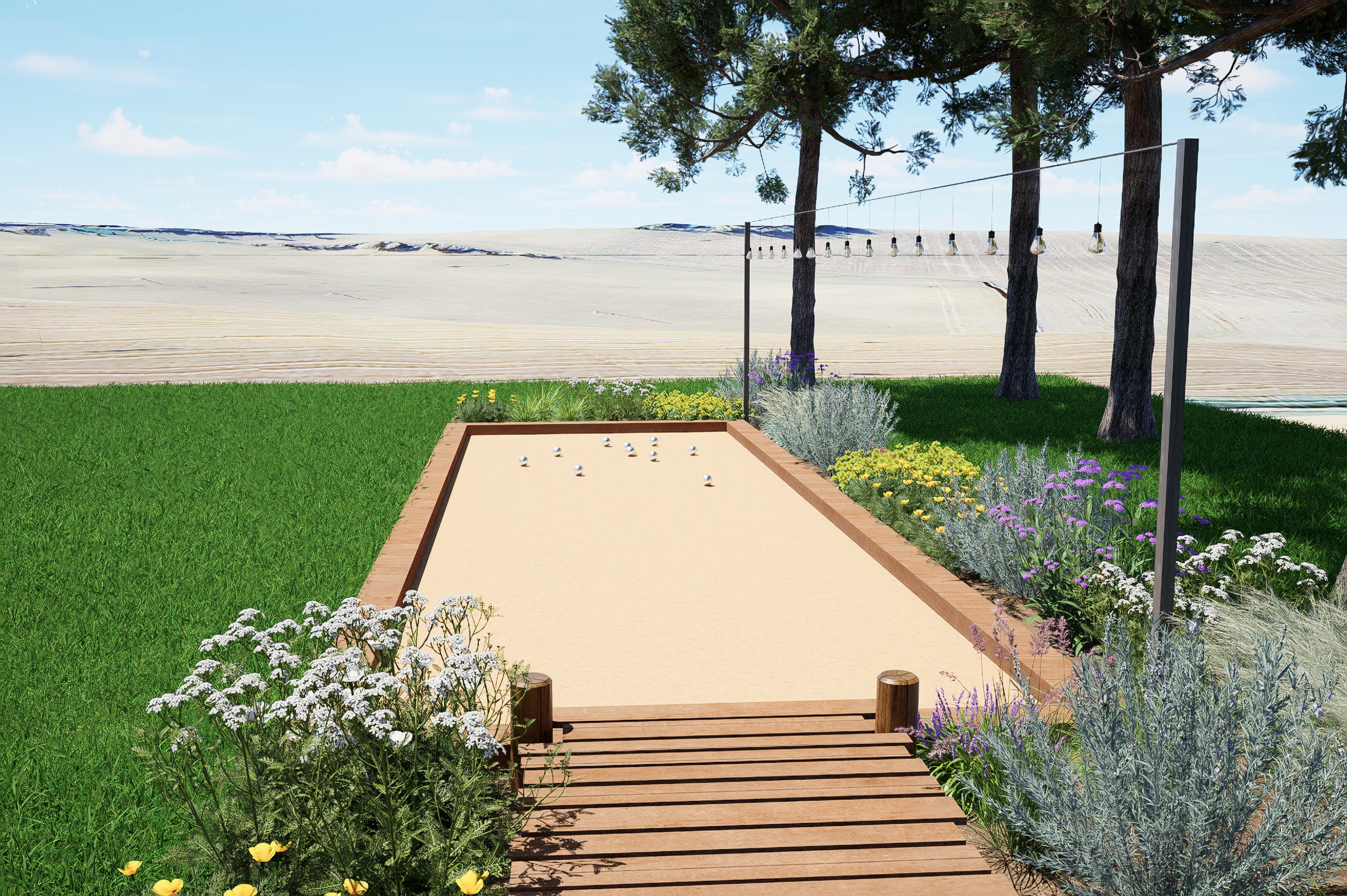 Jardin Balinais et Californien