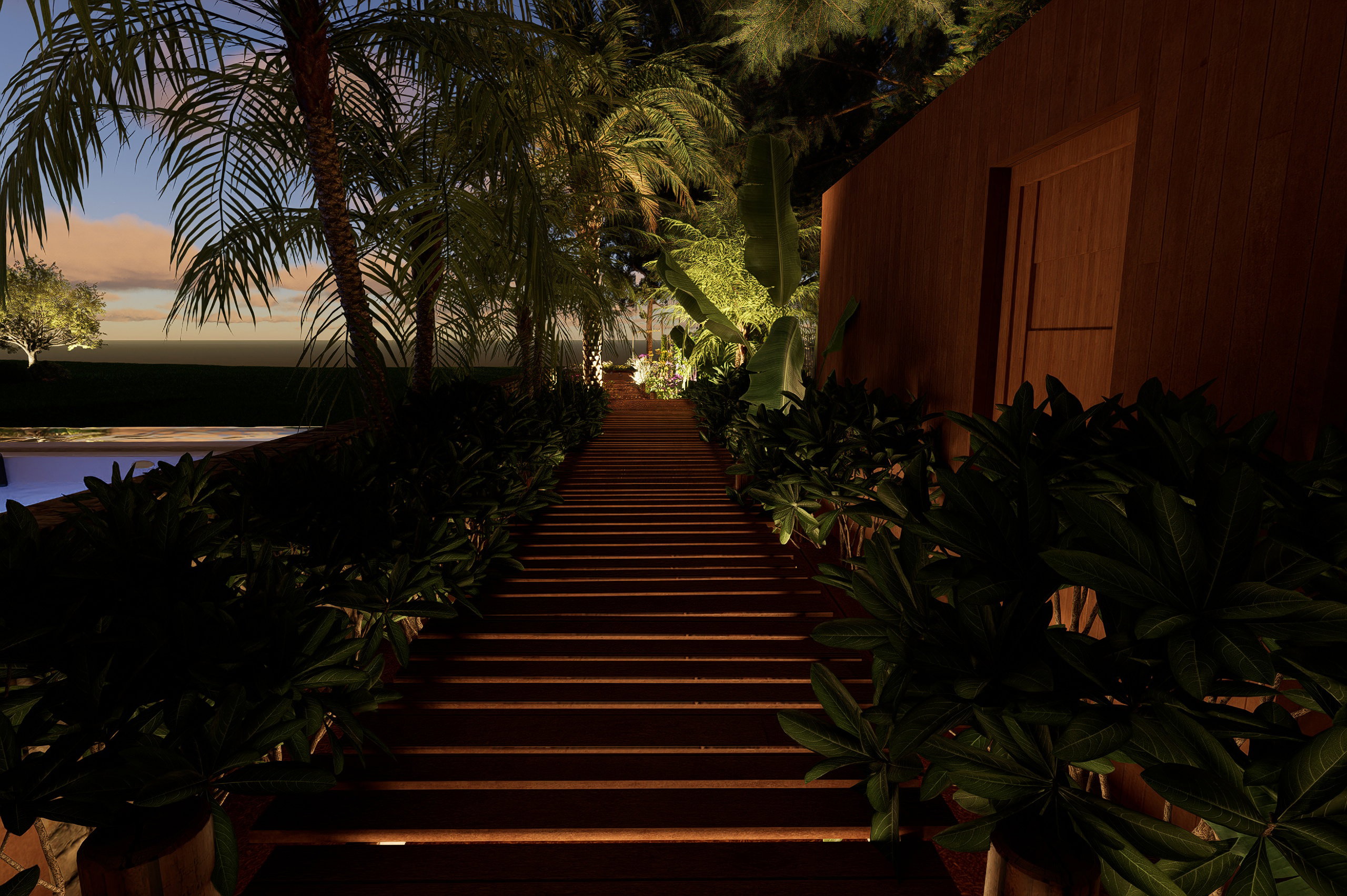 Jardin Balinais et Californien