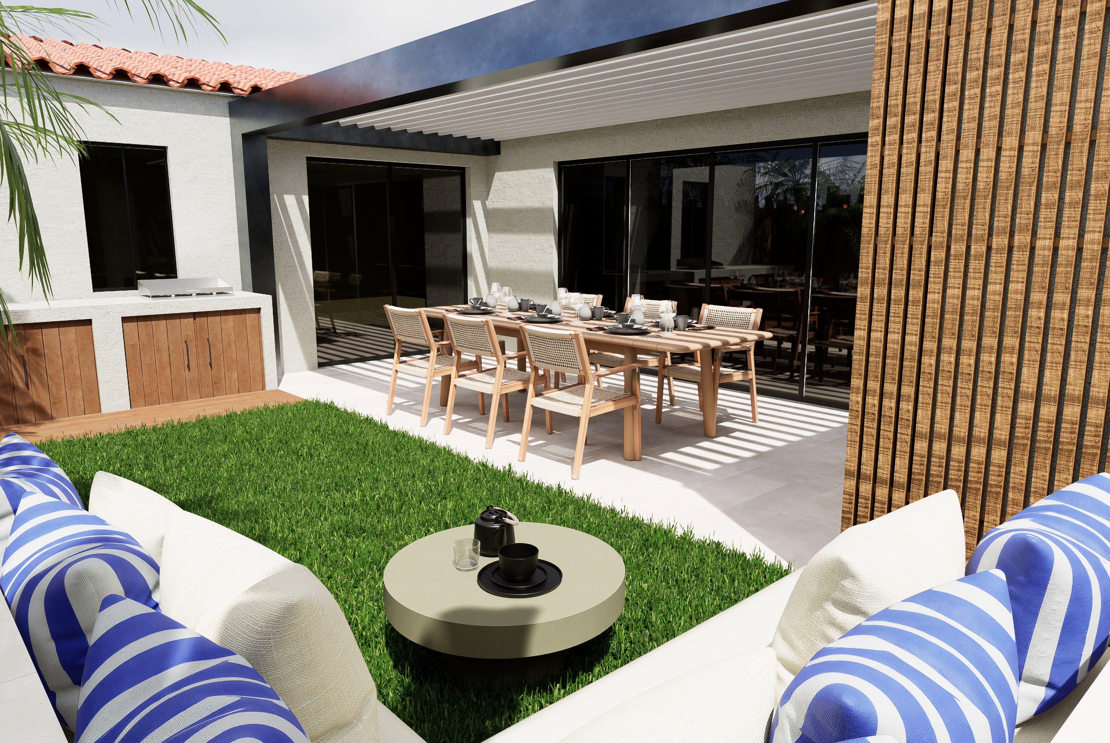 Optimisation d'un jardin enclavé 