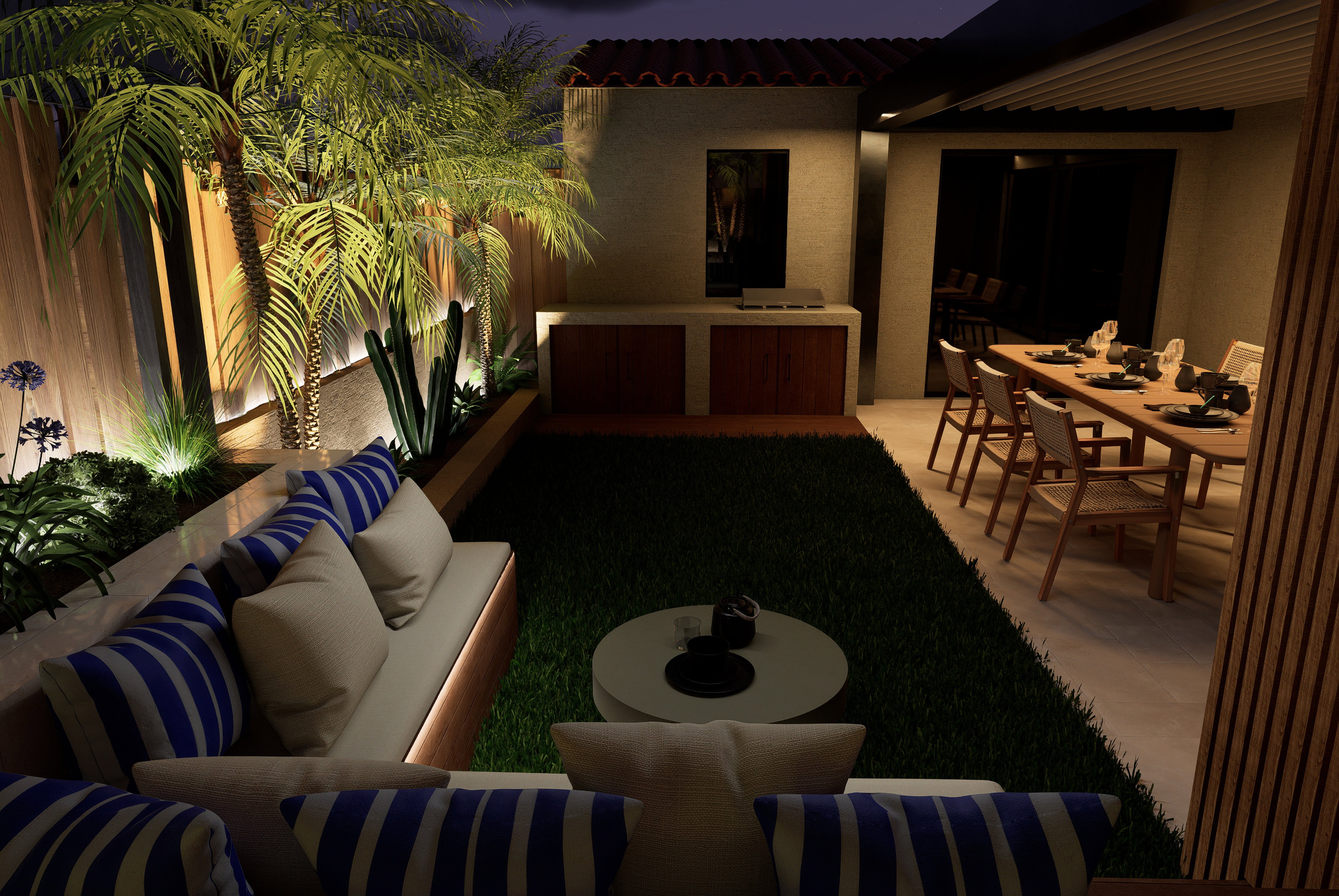 Optimisation d'un jardin enclavé 