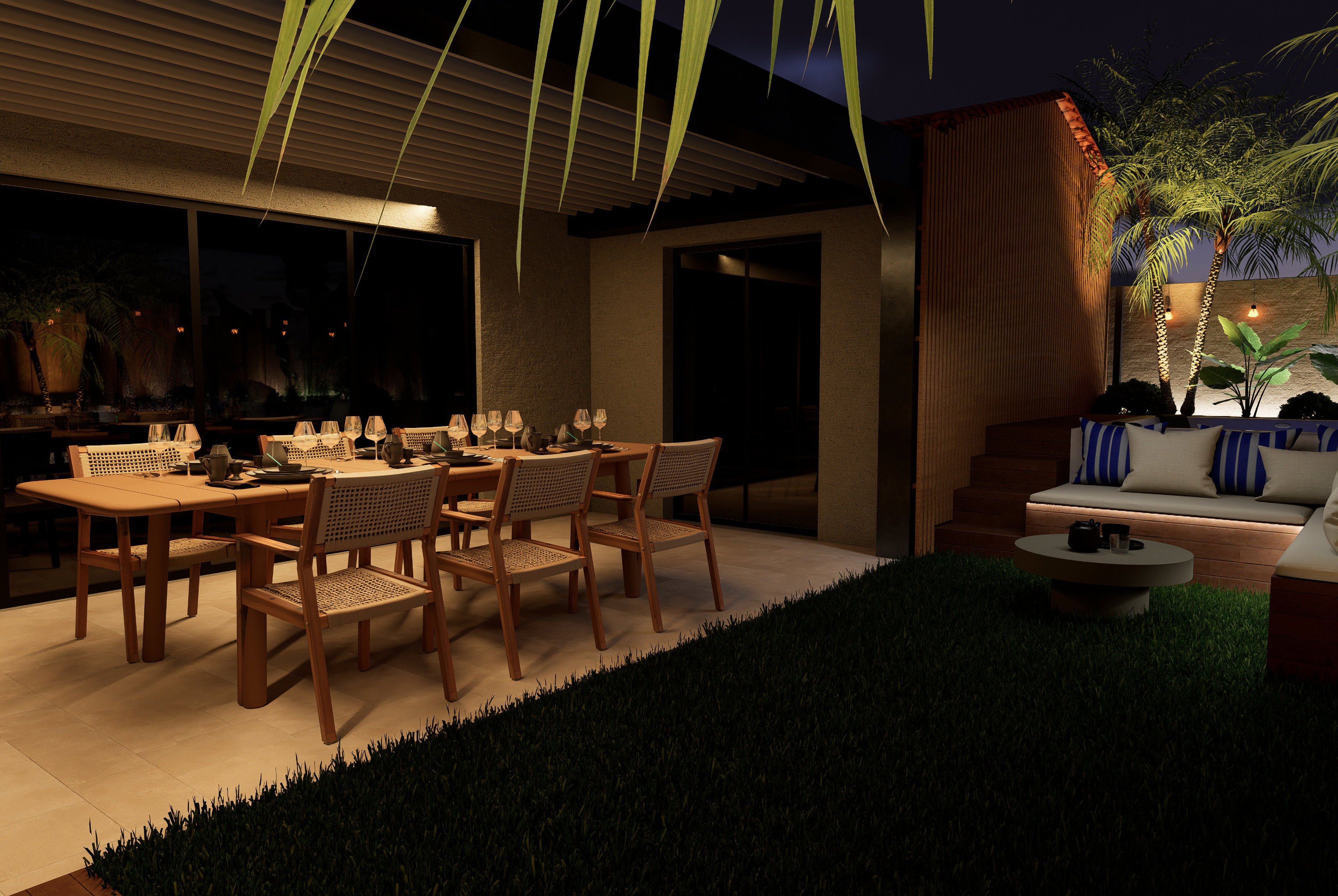 Optimisation d'un jardin enclavé 