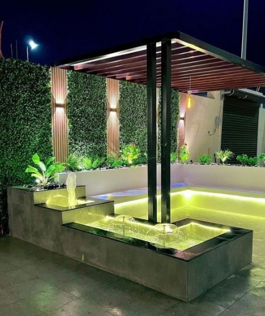 مظلات وسواتر الجنوب رفيق الشتاء الدافئ لتصميم أجمل الجلسات الخارجية