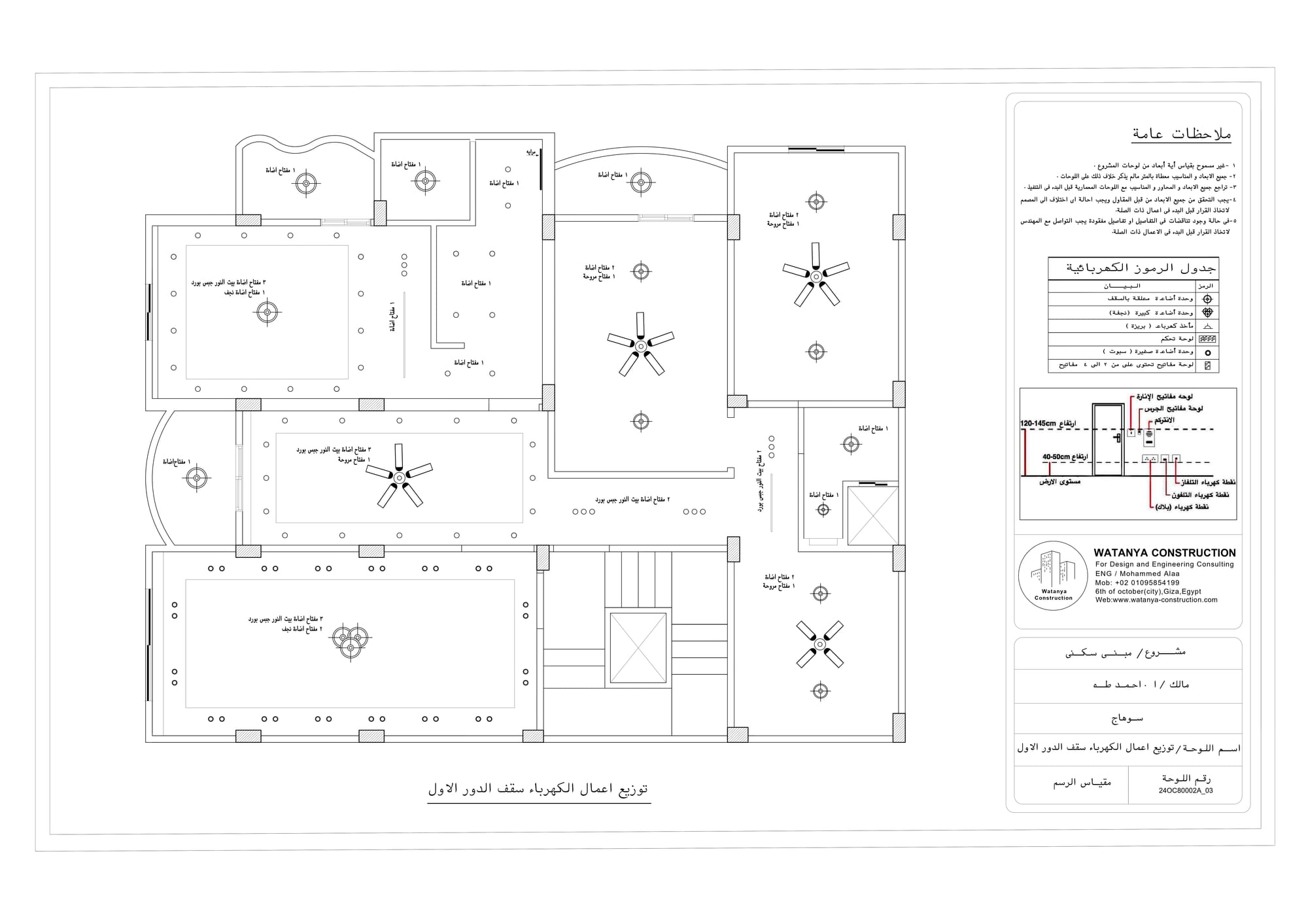  RESIDENTIAL BUILDING PROJECT - SOHAG - EGYPT  