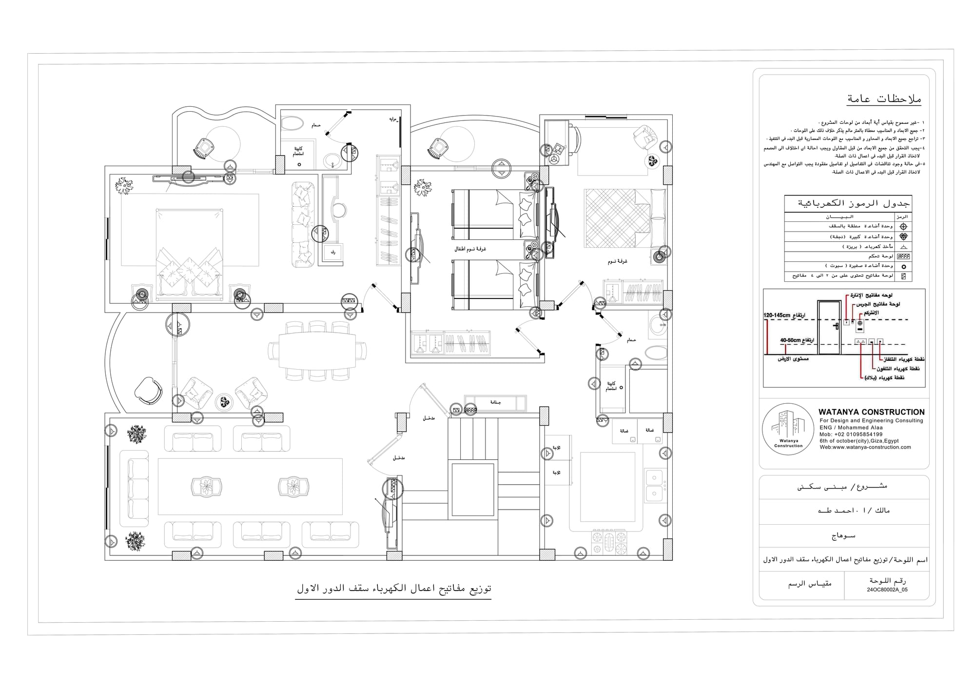  RESIDENTIAL BUILDING PROJECT - SOHAG - EGYPT  