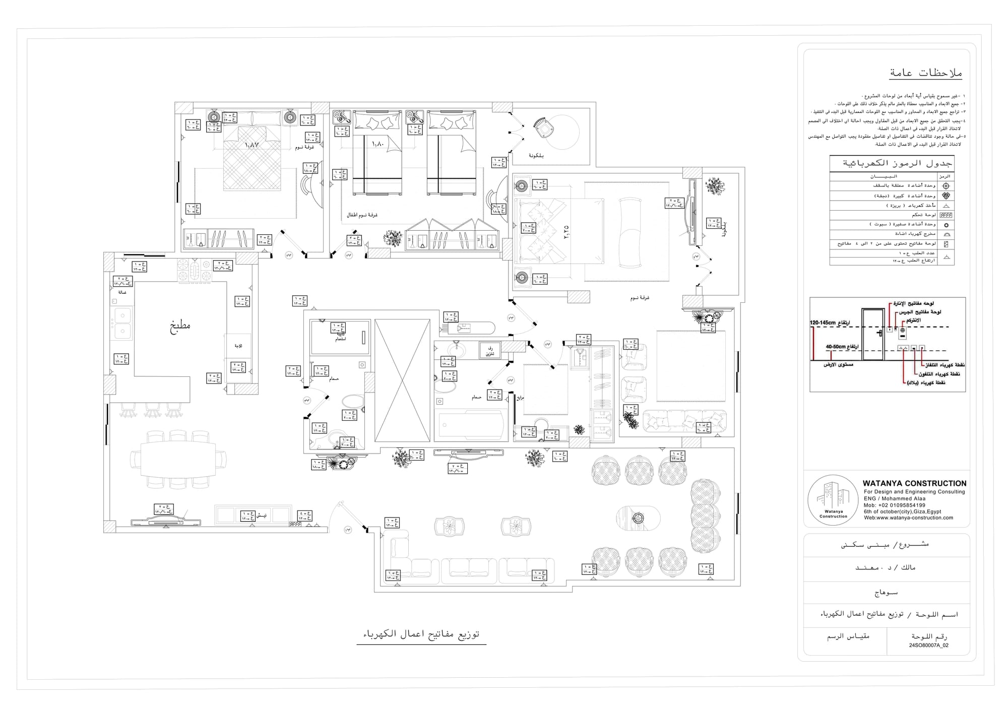  RESIDENTIAL BUILDING PROJECT - DAR  AL SALAM - SOHAG - EGYPT