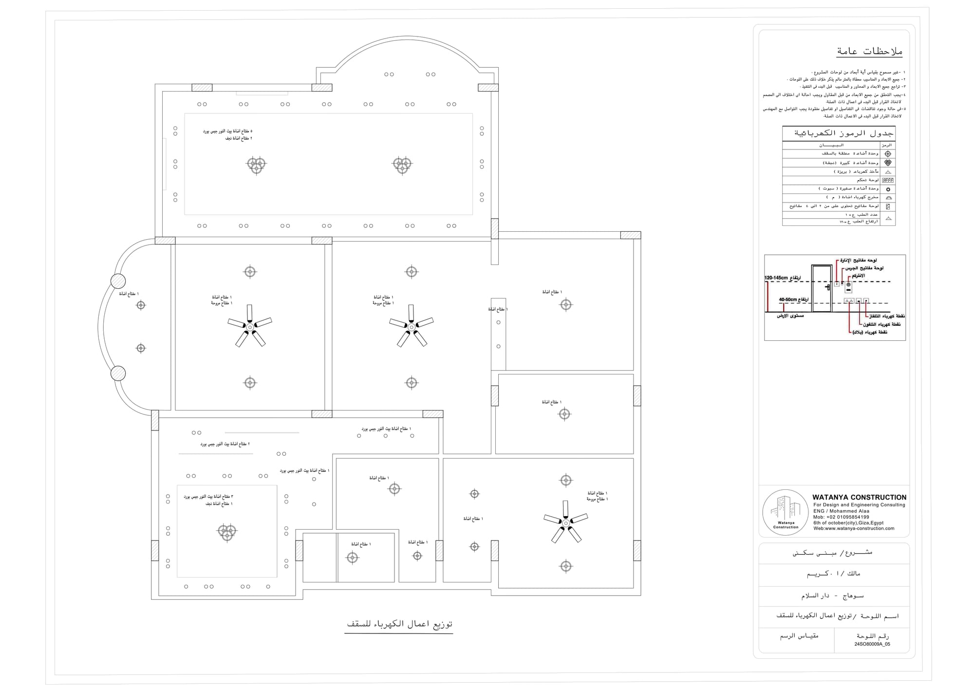  RESIDENTIAL BUILDING PROJECT - DAR  AL SALAM - SOHAG - EGYPT