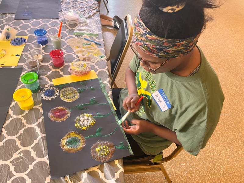 Special Needs Art Camp