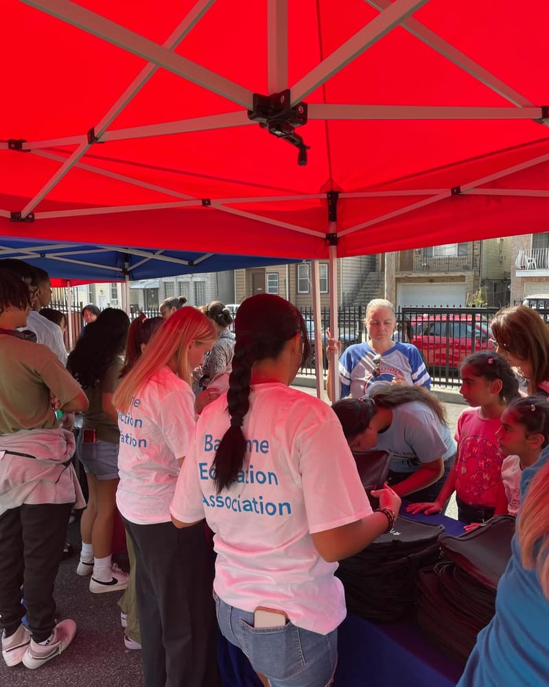  Back to School Give Away w/  ✨️✨️Bayonne Education Association