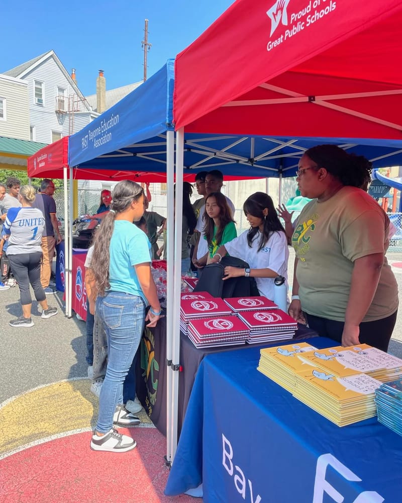  Back to School Give Away w/  ✨️✨️Bayonne Education Association