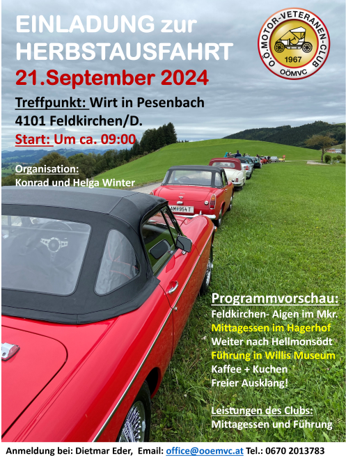 OÖMVC Herbstausfahrt