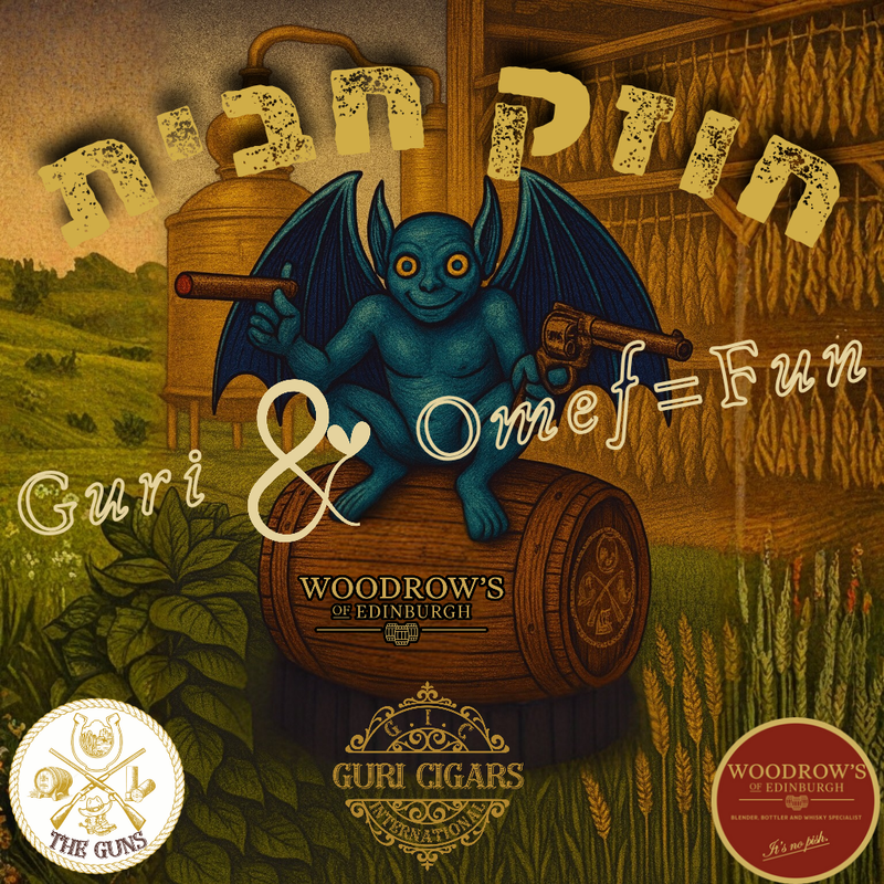 משתה וויסקי, בשר וסיגרים עם עומף