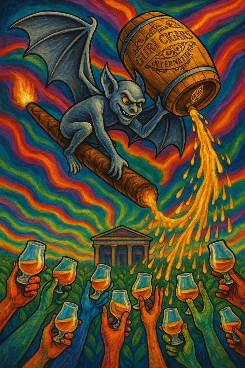 הדרכת וויסקי וסיגרים עם עומף