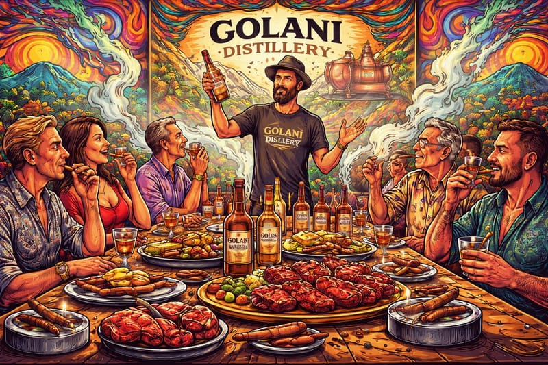 ערב תזקיקים עם מזקקת גולני