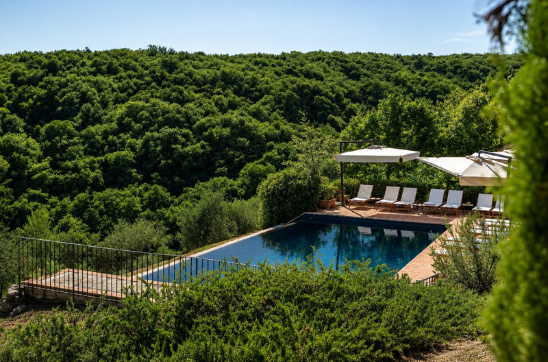 A private retreat overlooking Chianti