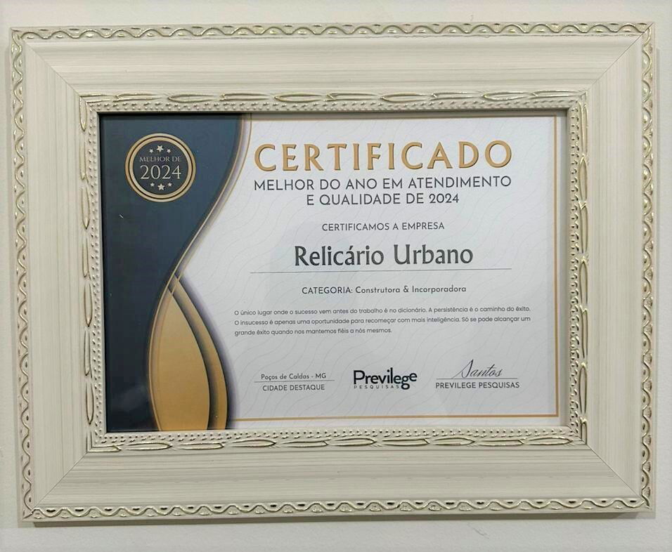 MELHOR DO ANO EM ATENDIMENTO E QUALIDADE.