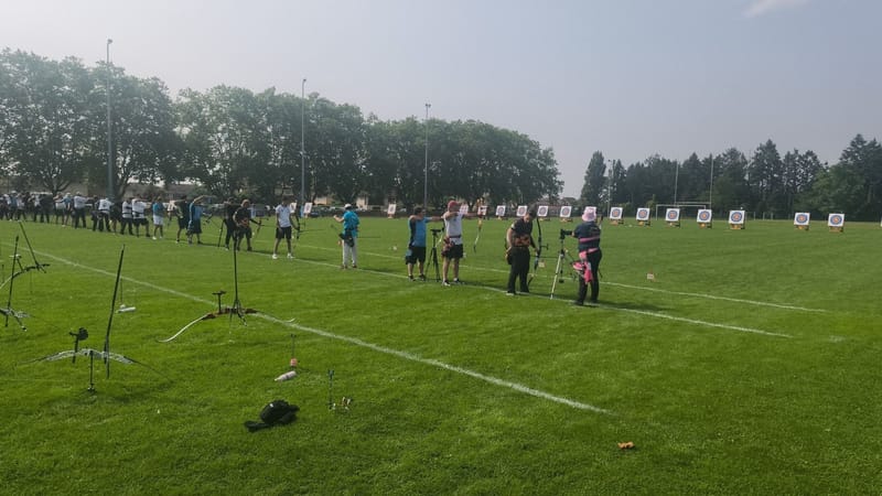 Championnat départemental extérieur 2025 à Roanne