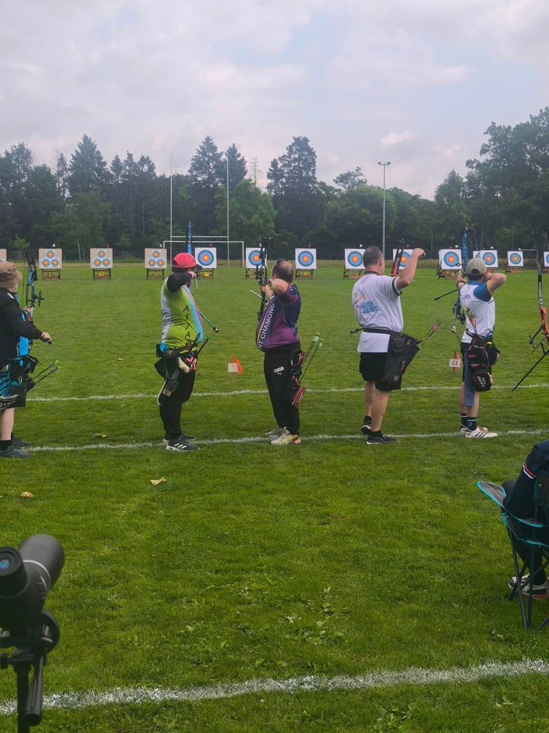 Championnat départemental extérieur 2025 à Roanne