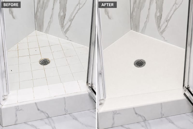 Epoxy your Shower Floors - Save Thousands