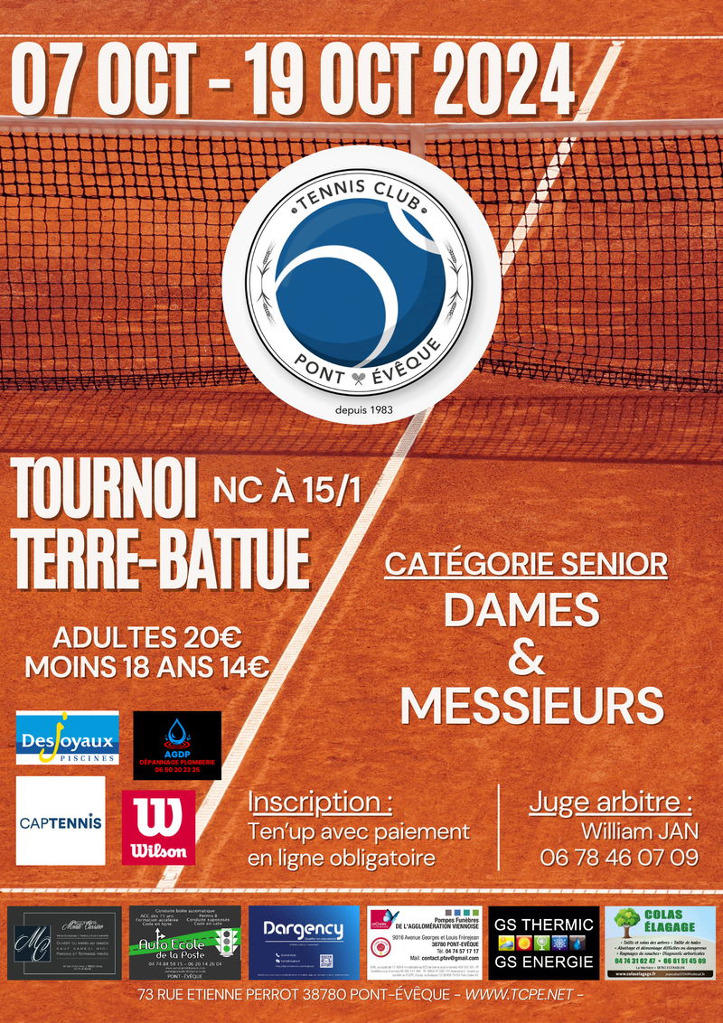 TOURNOI TERRE-BATTUE
