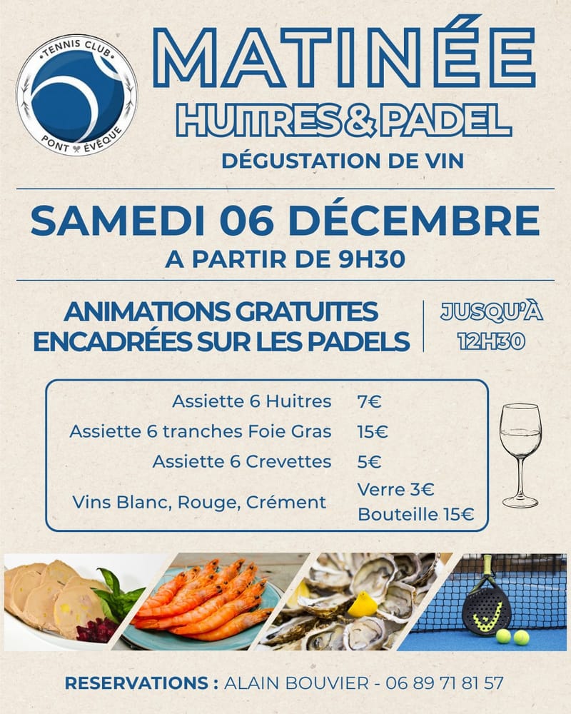 MATINÉE HUÎTRES & FOIE GRAS