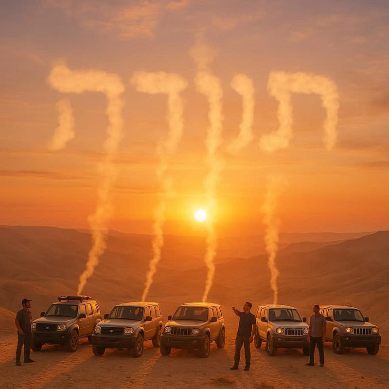 🌙 סליחות במדבר - כשהתפילה פוגשת את האינסוף 🌙
