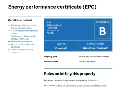 The Importance of Energy Performance Certificates (EPC) in the UK Housing Market