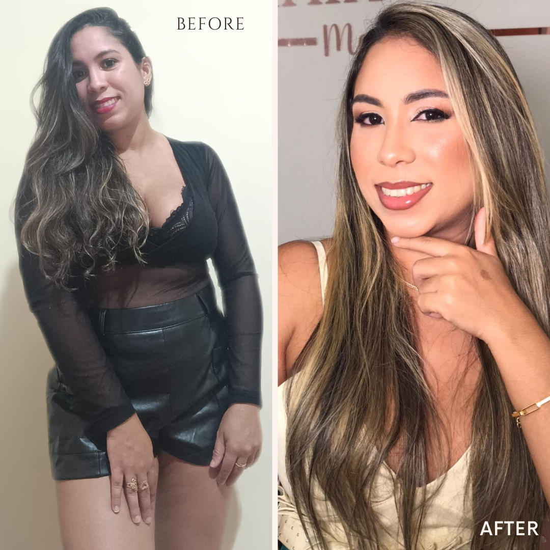Consultoria de Imagem - Antes e Depois da cliente