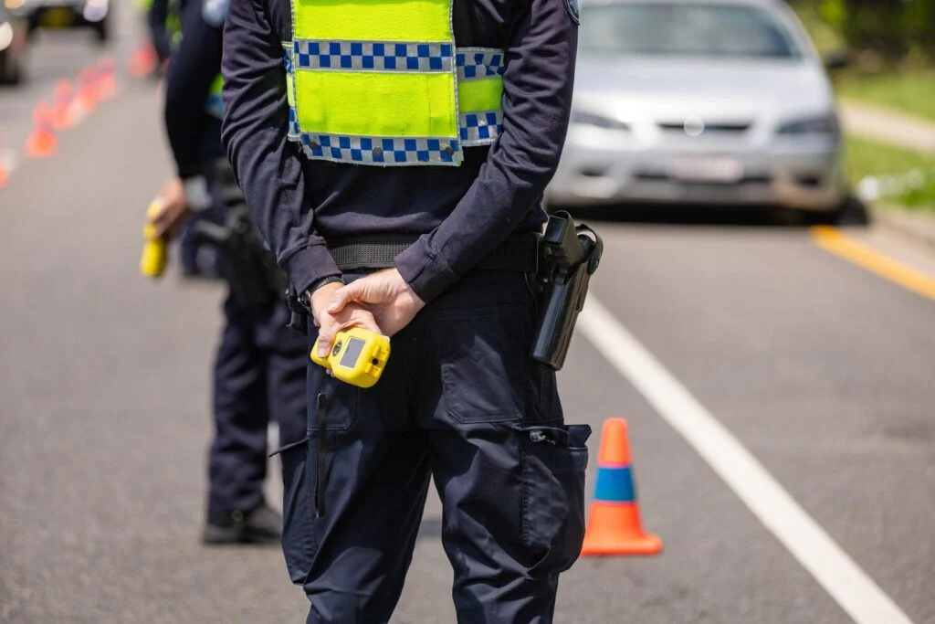 Rain, hail or shine – Logan police conduct road safety operation over long weekend