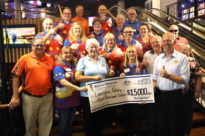 Funding for community causes.