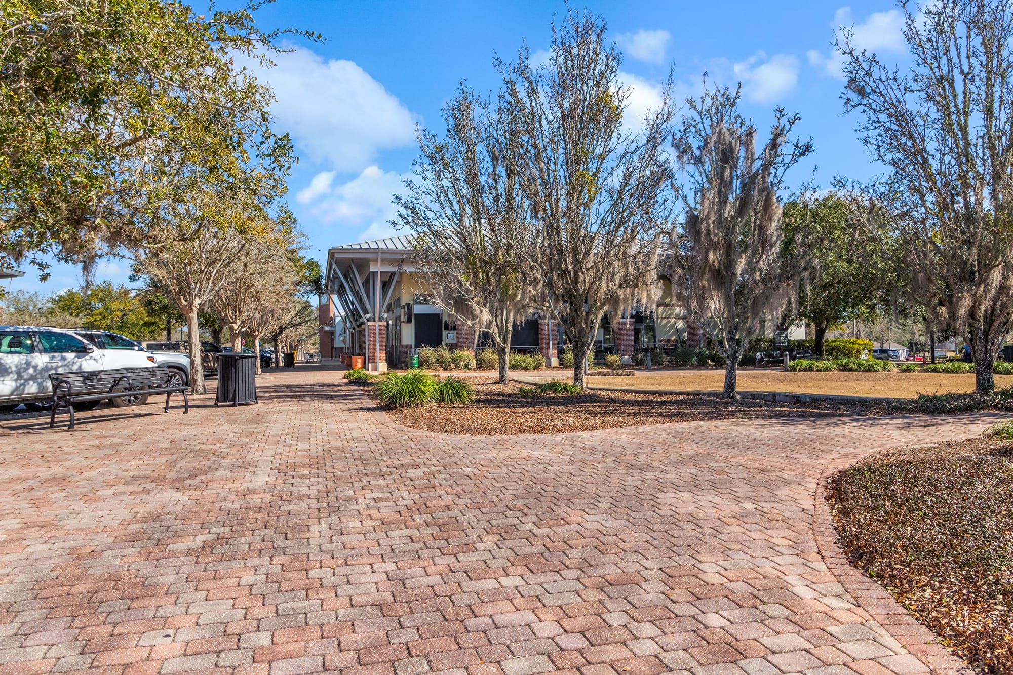Multiple Buildings Plus Drone