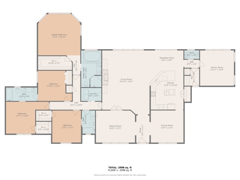 Interior Photos with Floor Plan