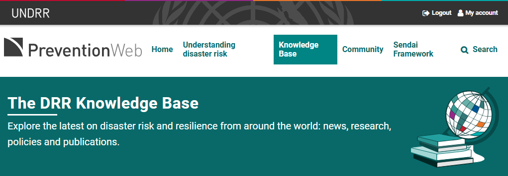 Prevention Web: Data and information management