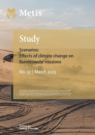 Effects of climate change on 
Bundeswehr missions