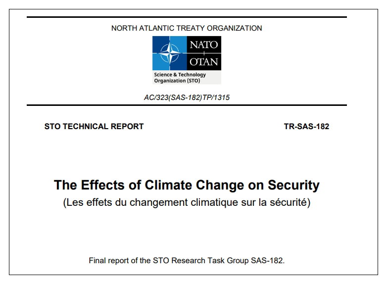 The Effects of Climate Change on Security