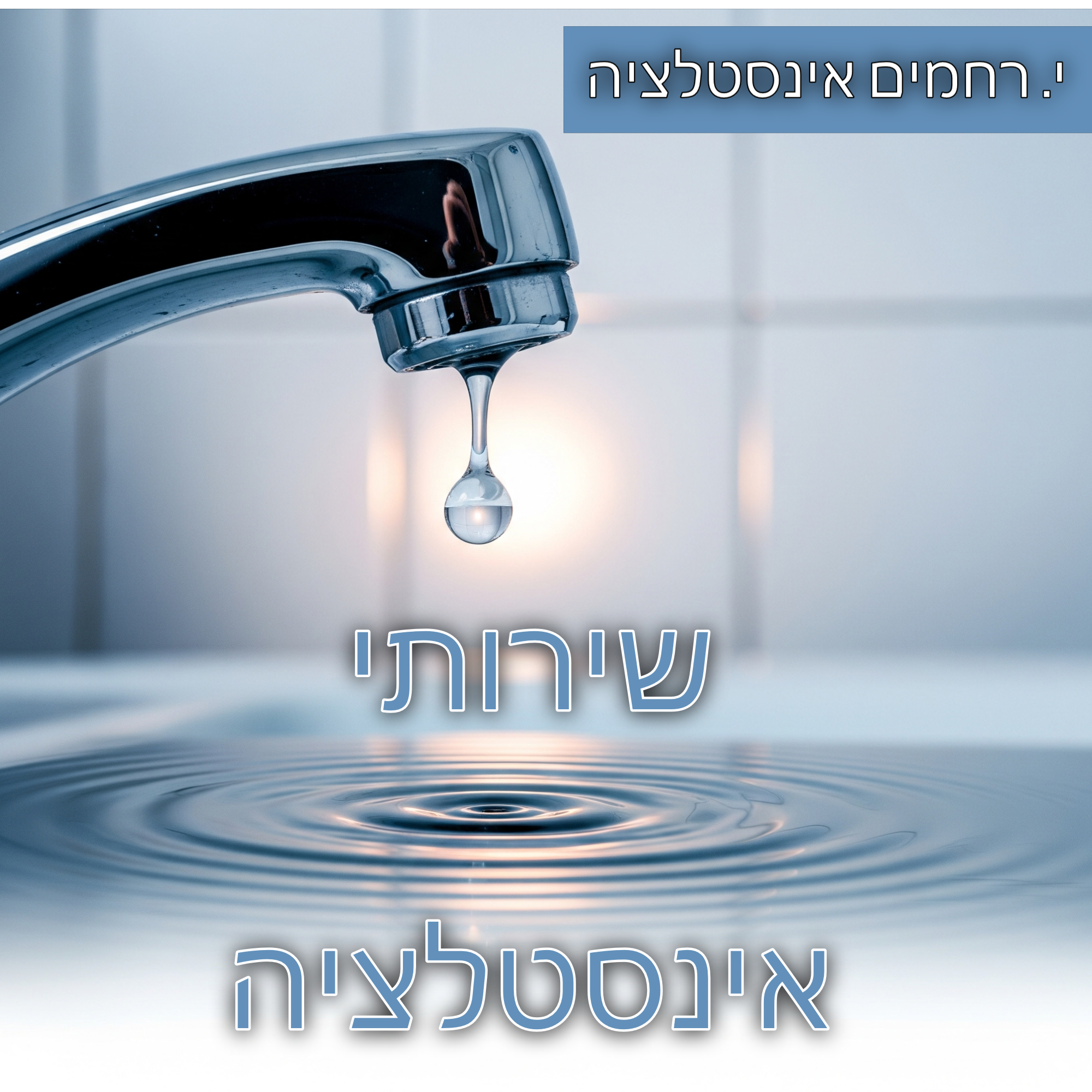 י. רחמים אינסטלציה -אינסטלציה ללא הרס בגני תקווה