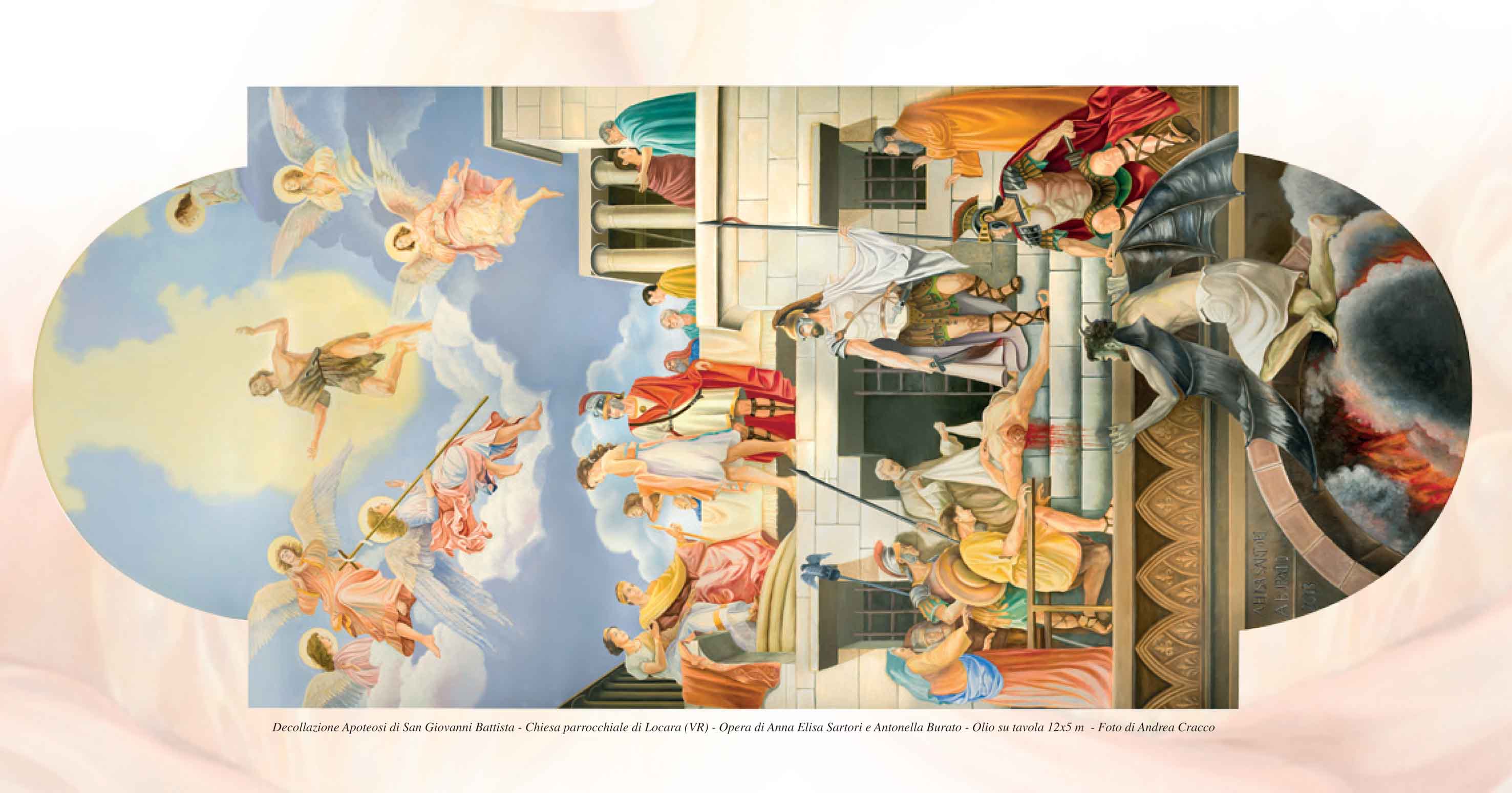 oil painting in the church of Locara