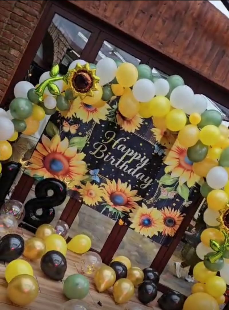 Aranjamente cu baloane pentru evenimente