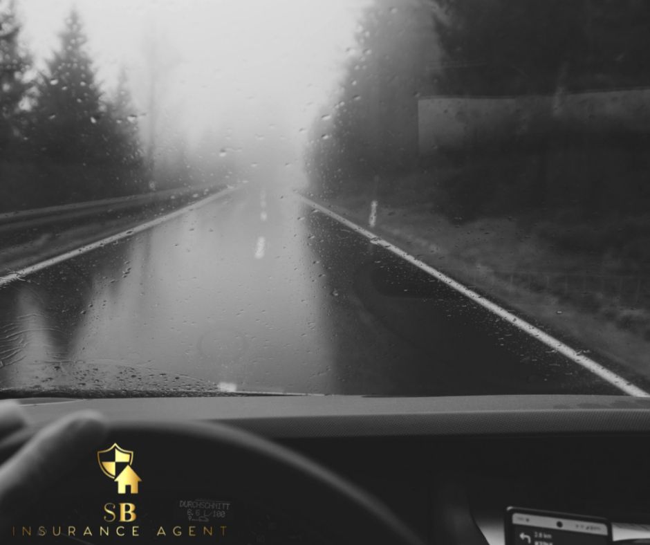 Βροχή και οδήγηση.