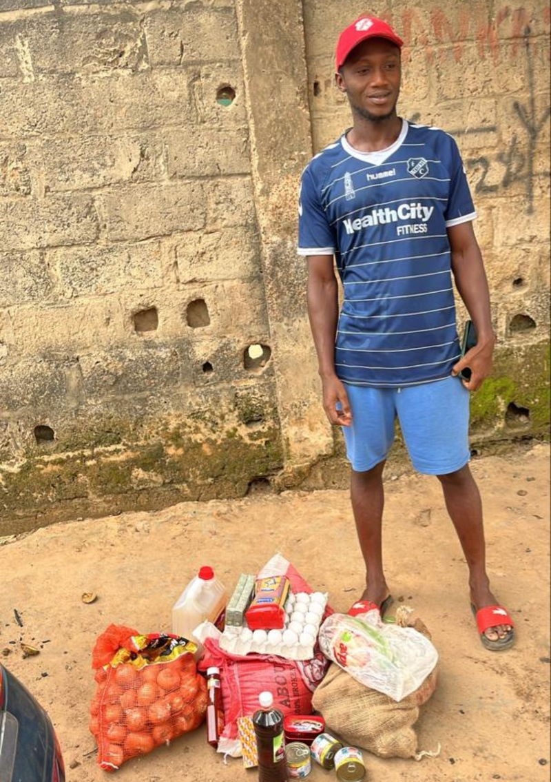 Voedselpakket Sulayman