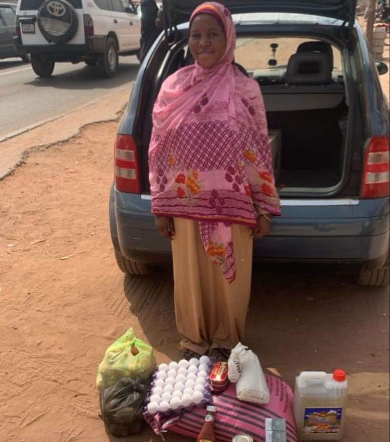 Voedselpakket voor Isa