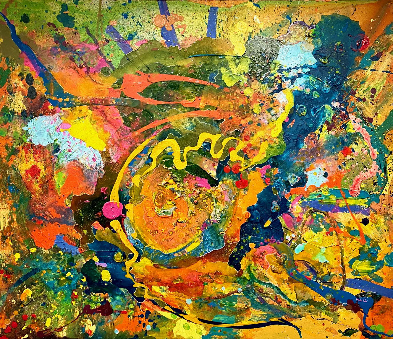 Senses 100x120 cm.